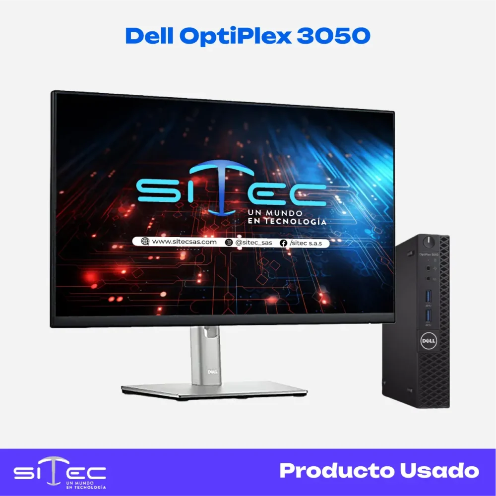 Dell OptiPlex 3050 Tiny Core i5-7th | Computador Corporativo - Imagen 1