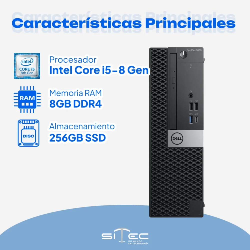 Dell OptiPlex 5060 | Computador Corporativo - Imagen 2