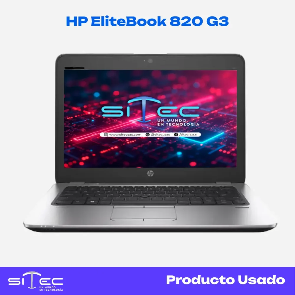 HP EliteBook 820 G3 | Portátil Corporativo - Imagen 1