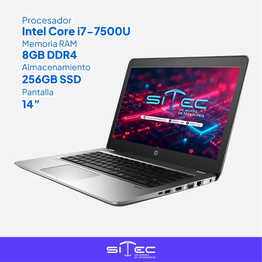 HP ProBook 440 G4 | Portátil Corporativo - Imagen 3