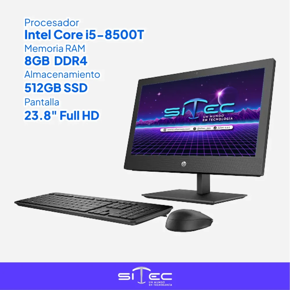 HP ProOne 400 G4 | All in One Corporativo - Imagen 2