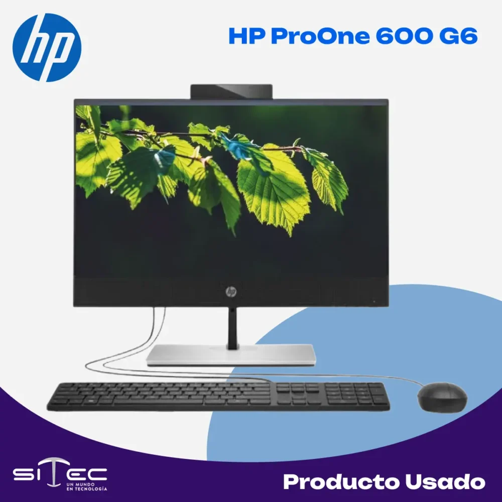 hp-proone-600-g6-all-in-one-corporativo-vista-frontal HP ProOne 600 G6 | All in One Corporativo - Imagen 1