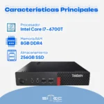 Lenovo M710Q Mini + MONITOR DE 19 | Computador Corporativo - Imagen 2