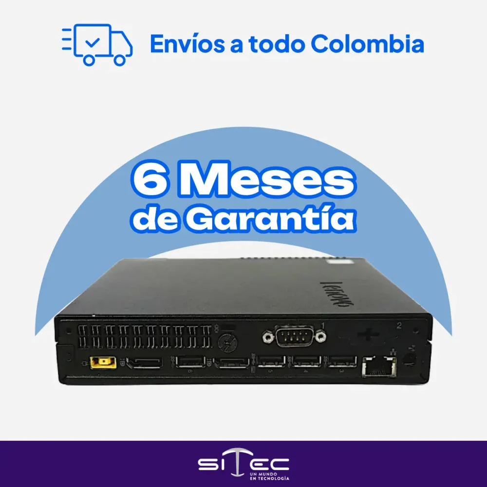 Lenovo M710Q Mini + MONITOR DE 19 | Computador Corporativo - Imagen 4