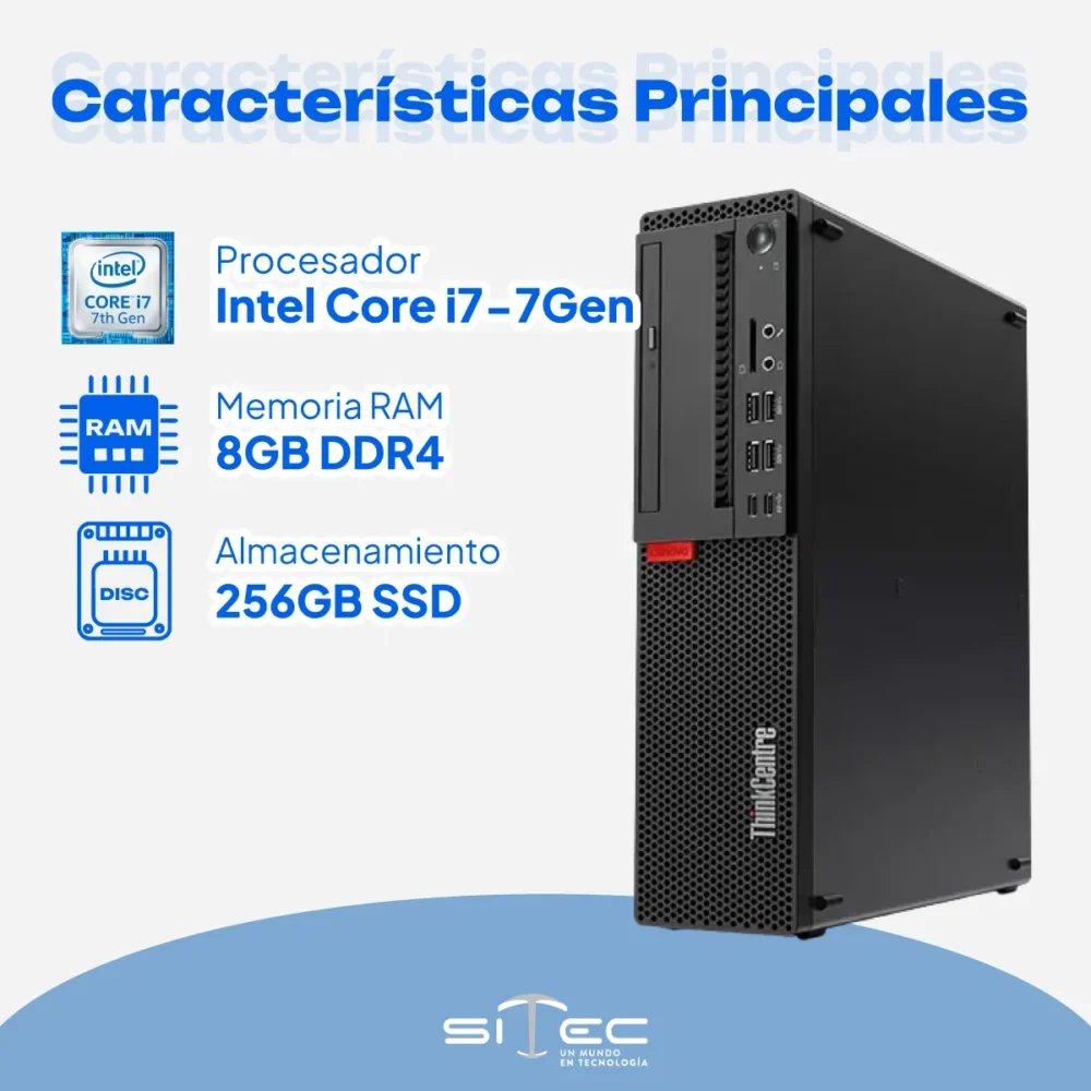 Lenovo ThinkCentre M710S | Computador Corporativo - Imagen 2