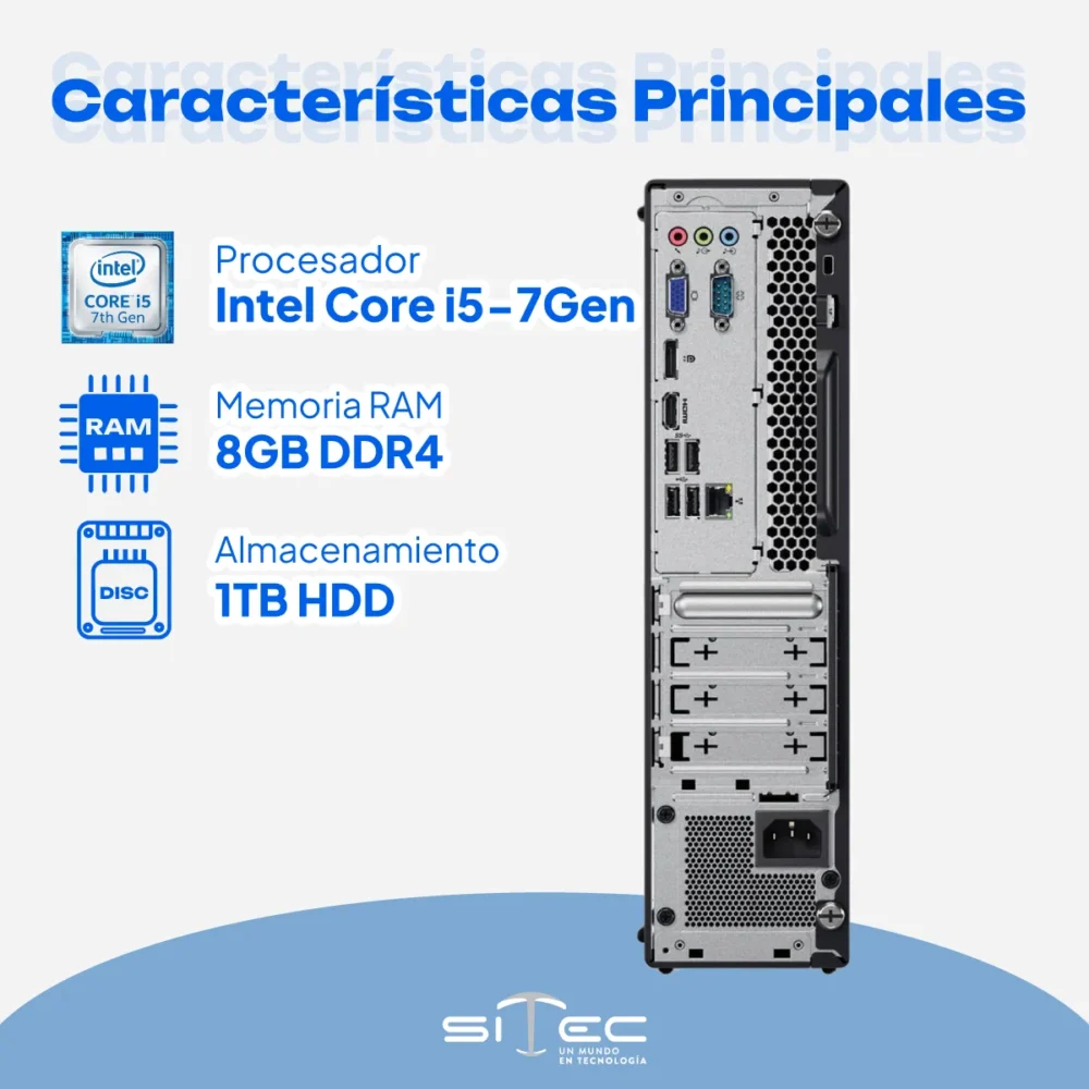 Lenovo ThinkCentre V520S | Computador Corporativo - Imagen 2