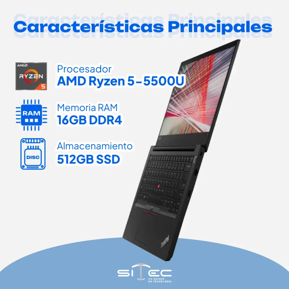 Lenovo ThinkPad E14 | Portátil Corporativo - Imagen 2