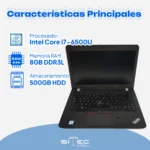 Lenovo ThinkPad E460 Core i7 | Portátil Corporativo - Imagen 2