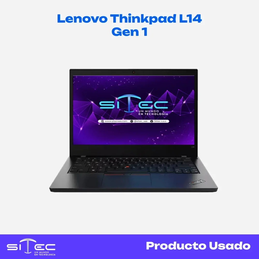 Lenovo Thinkpad L14 Gen 1 | Portátil Corporativo - Imagen 1