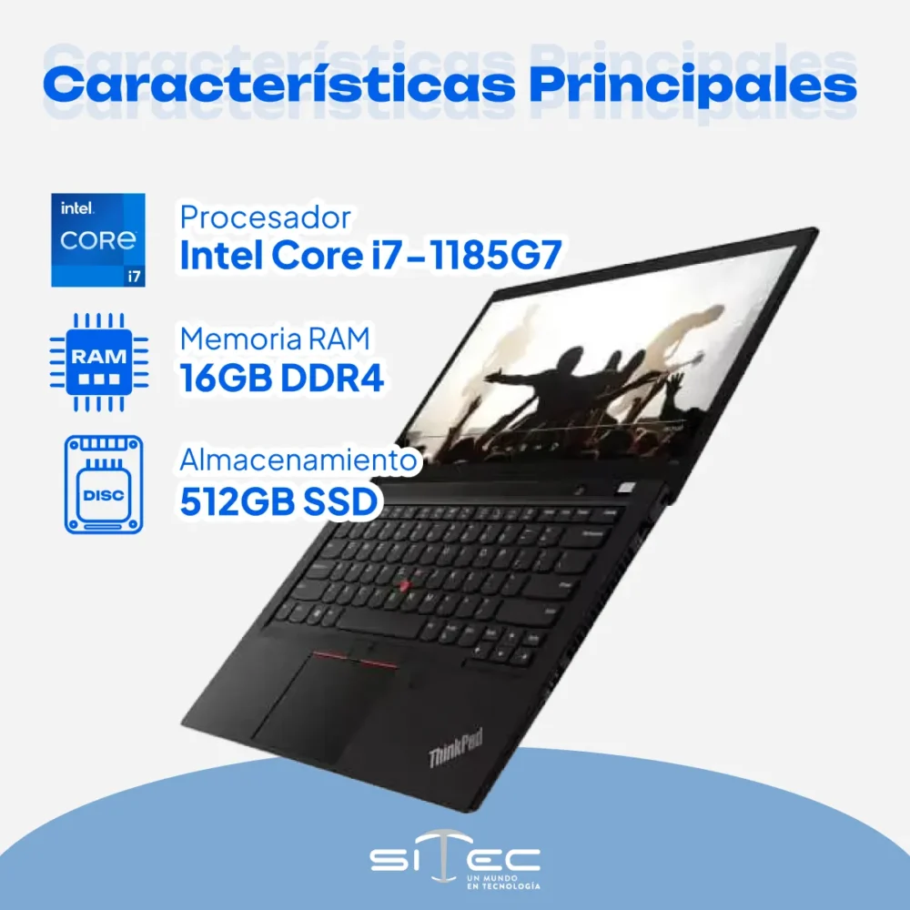 Lenovo ThinkPad T14 Gen 2 | Portátil Corporativo - Imagen 2