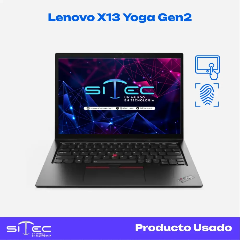Lenovo X13 Yoga Gen 2 | Portátil Corporativo - Imagen 1