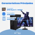 Sitec Performance Gamer Black Panter | Computador Gamer - Imagen 2