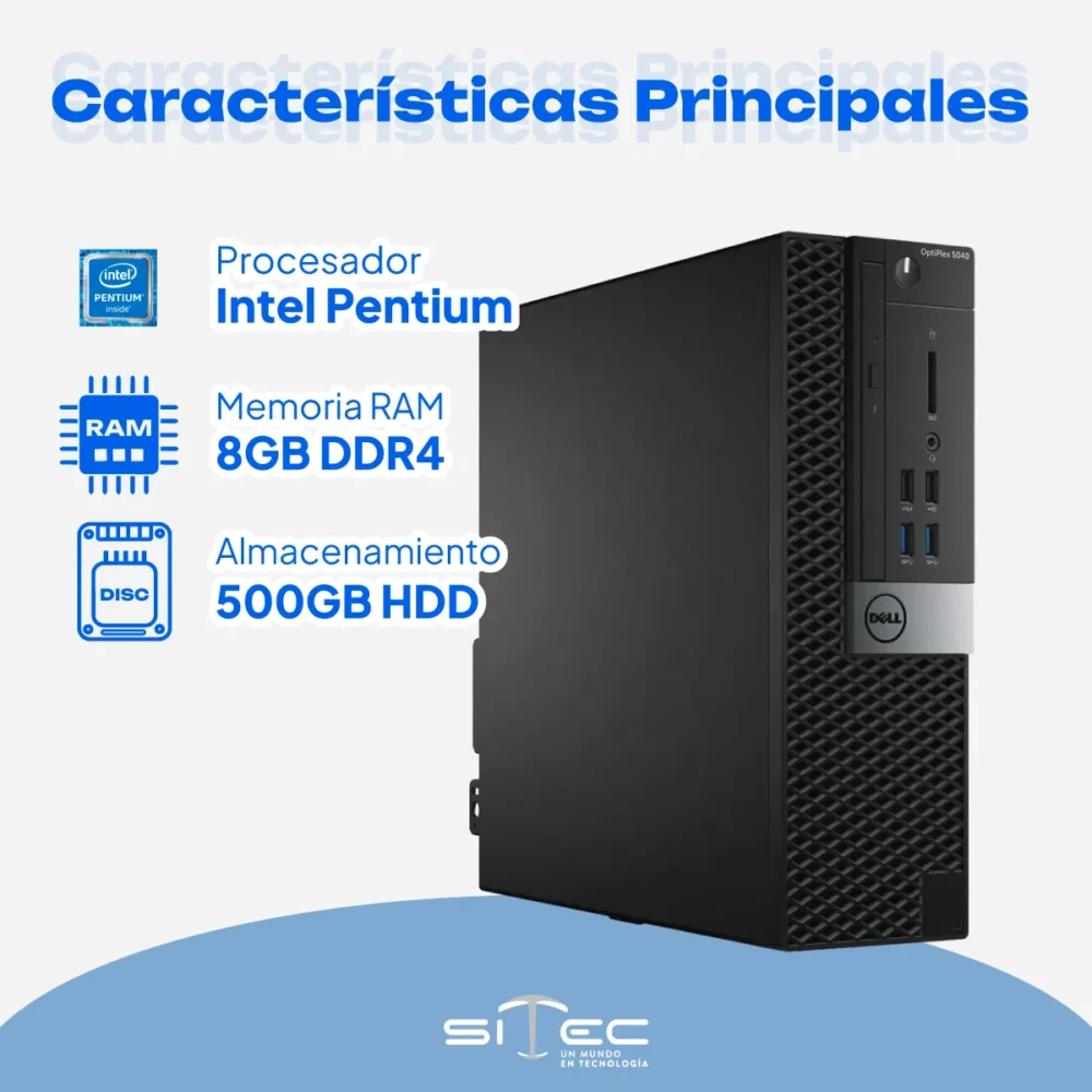 Dell OptiPlex 5040 | Computador Corporativo - Imagen 2