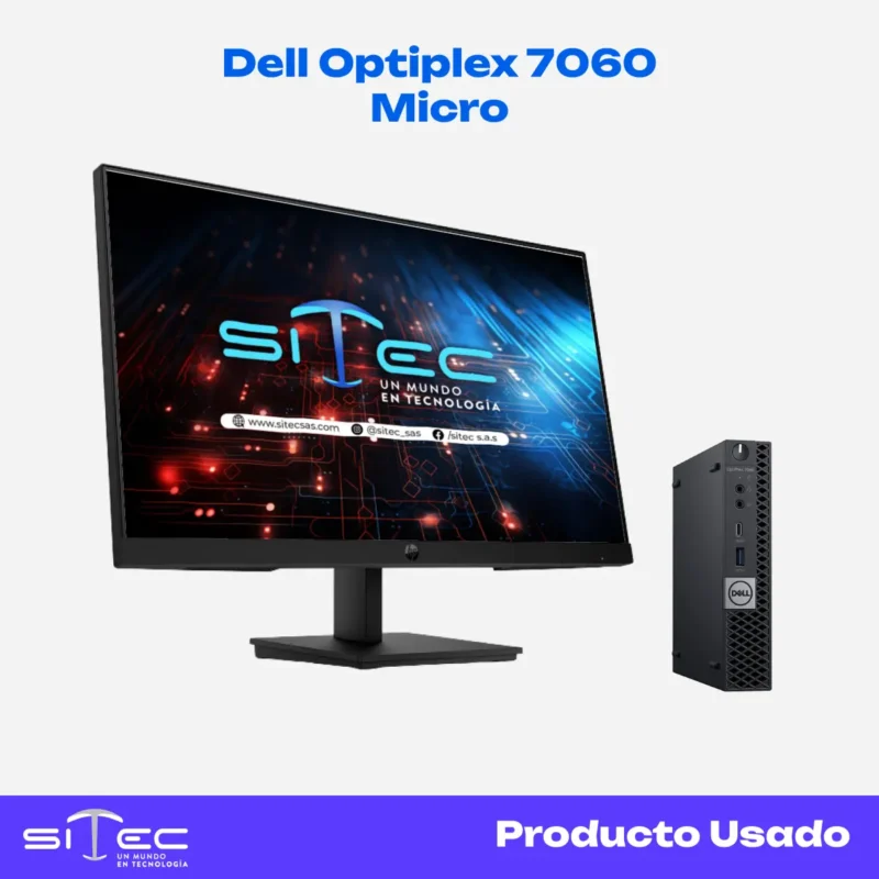 Dell Optiplex 7060 Micro | Computador Corporativo
