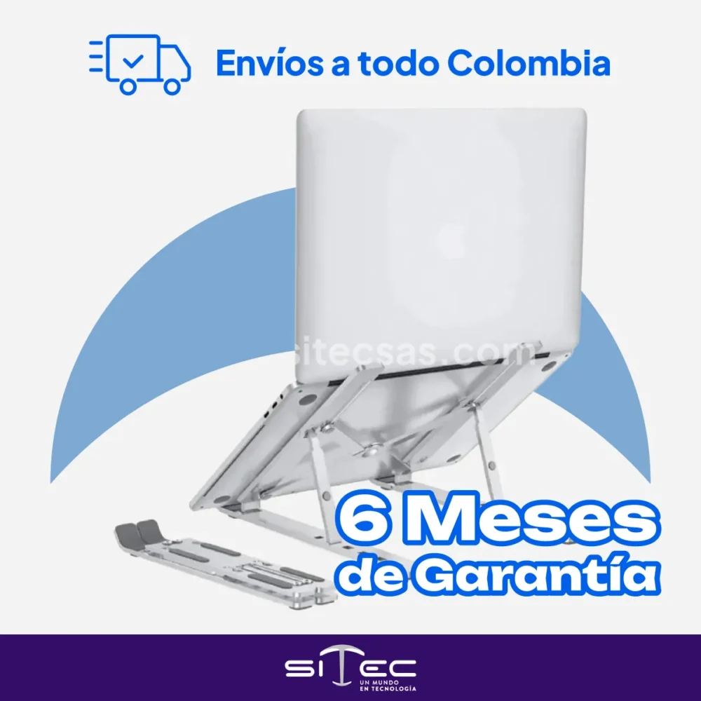 Genérica Base en aluminio para portátil | Accesorio - Imagen 3