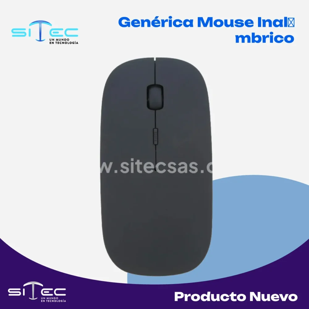 Genérica Mouse Inalámbrico | Accesorio - Imagen 1