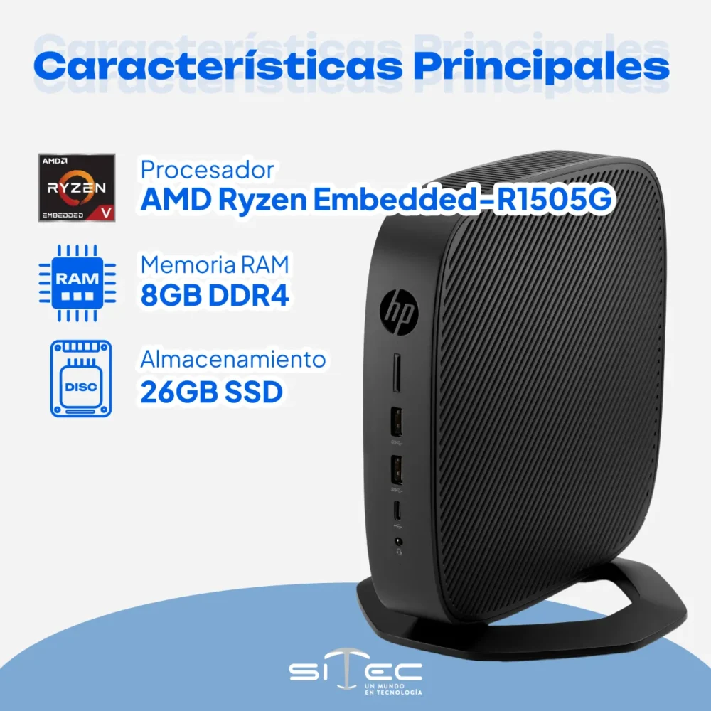 HP T640 Thin Client | Computador Corporativo - Imagen 2