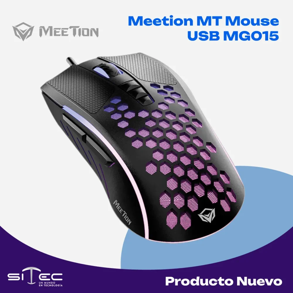 meetion-mt-mouse-usb-mg015-accesorio-vista-frontal Meetion MT Mouse USB MG015 | Accesorio - Imagen 1