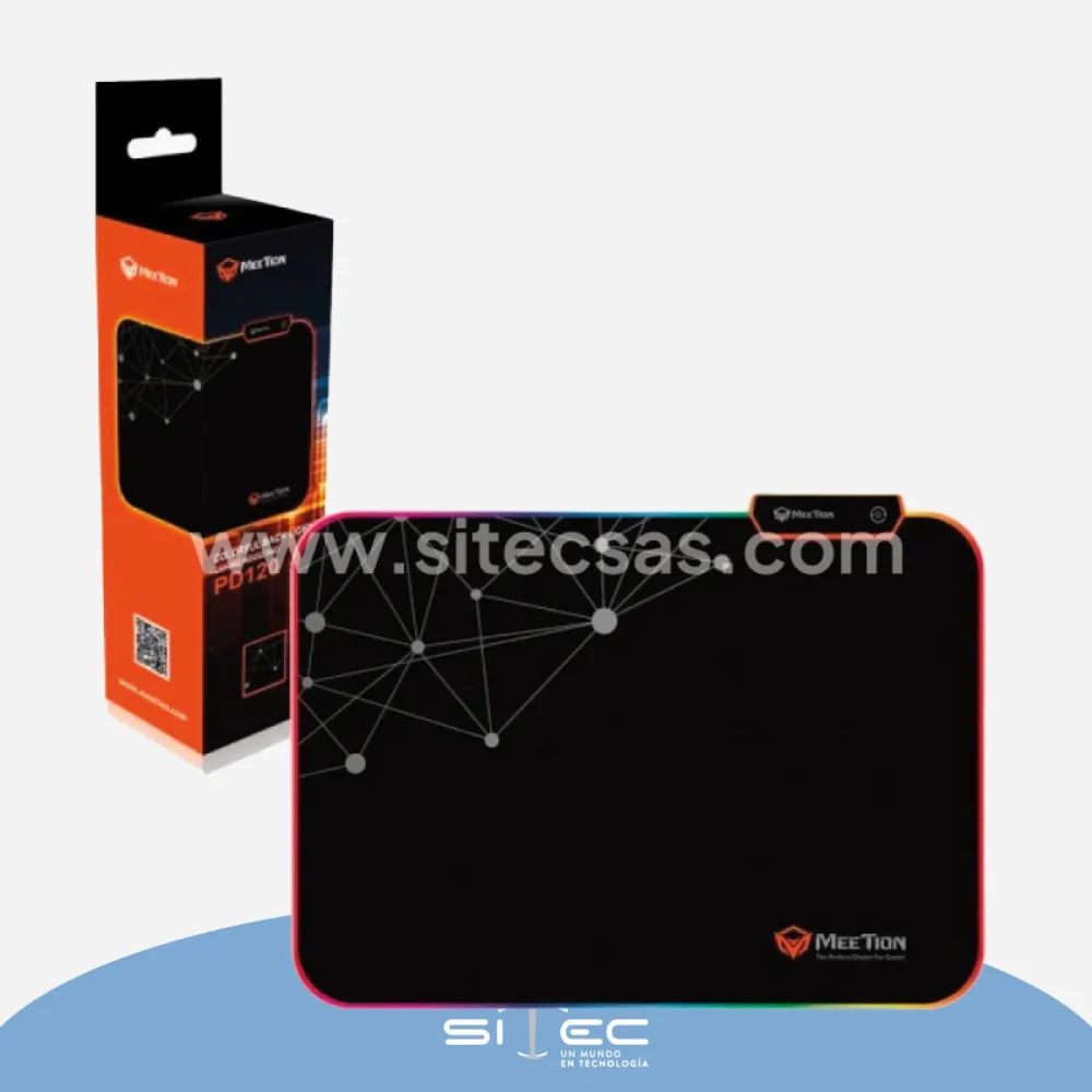 Meetion MT Pad Mouse Gaming Retroiluminado PD120 | Accesorio - Imagen 2