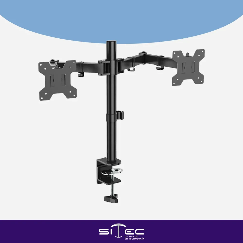 Vesa Brazo doble Soporte para 2 Monitores | Accesorio - Imagen 4